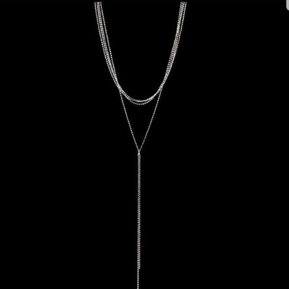 8 Other Reasons Jewelry - 8 Other Reasons Choker Rhodium Nine Lives